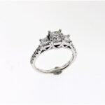 TC40126LSW - 14K White Gold Engagement Ring