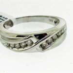 U630GW - 14K White Gold Gents Ring