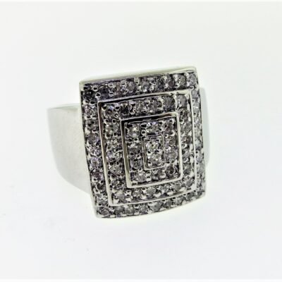 U660FW - 14K White Gold Ring