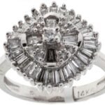 U876 - 14K White Gold Ring