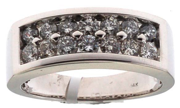 U958GY - 14K Yellow Gold Gents Ring