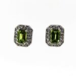 UB10103EWPE - 14K White Gold Stud Earrings