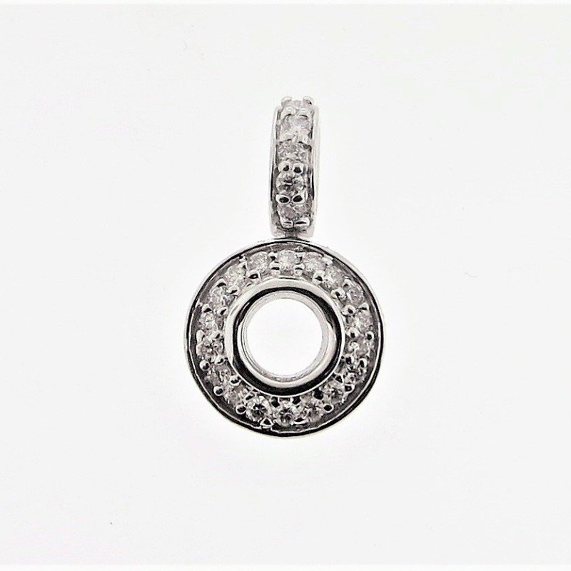 UB10105PSMW - 14K White Gold Pendant