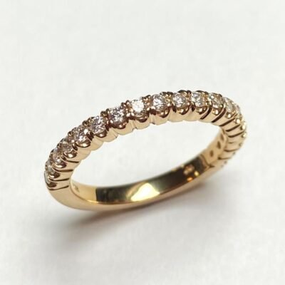 UB10148LY - 14K Yellow Gold Anniversary Ring