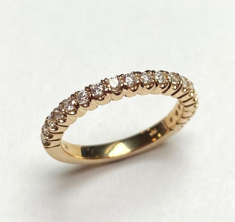 UB10148LY - 14K Yellow Gold Anniversary Ring