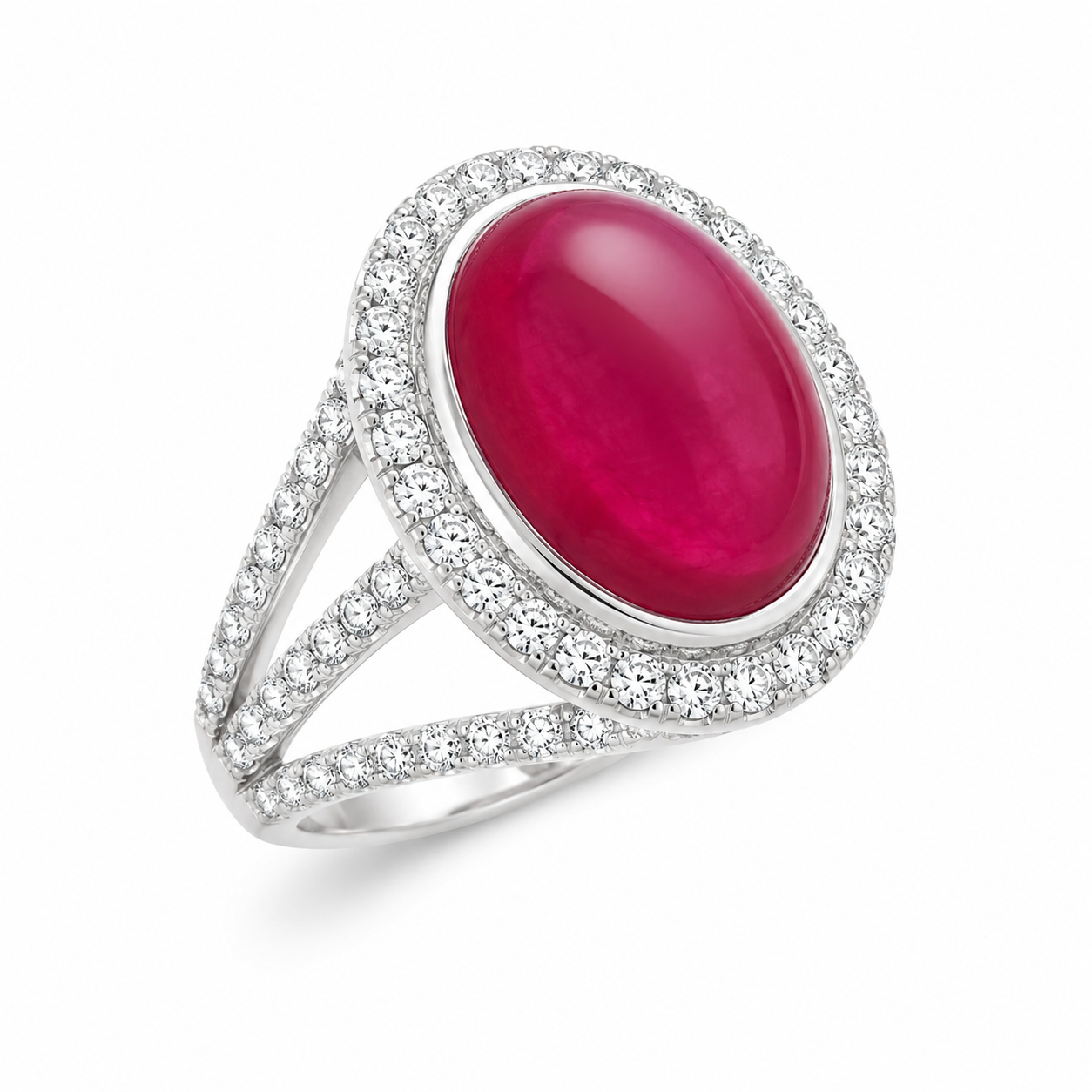 UB10188FWLRU -Gold Colored stone ring