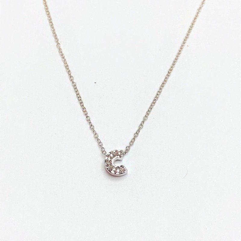UB10228PW-C - 10K White Gold Pendant