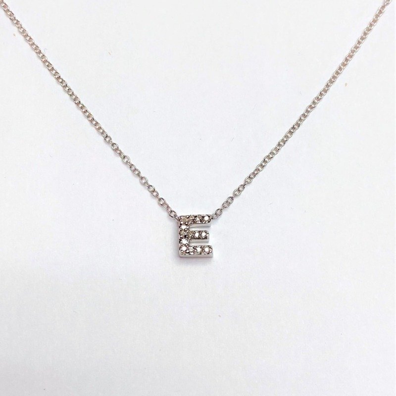 UB10228PW-E - 10K White Gold Pendant