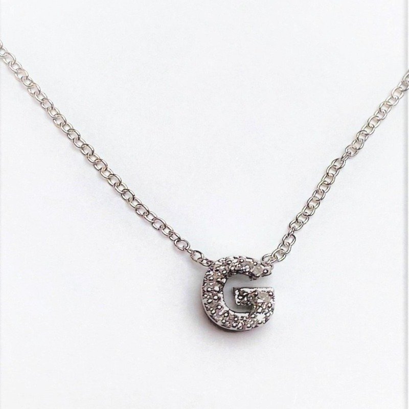 UB10228PW-G - 10K White Gold Pendant