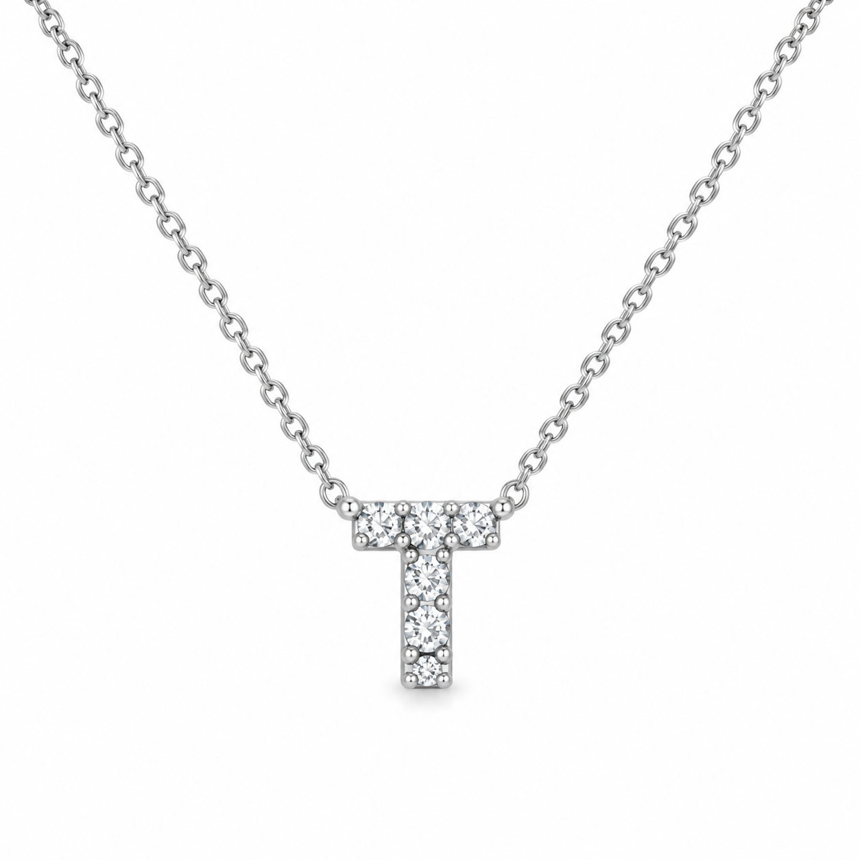 UB10228PW-T - 10K White Gold Pendant