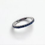 UB10304ETWSA - 14K White Gold Eternity Band