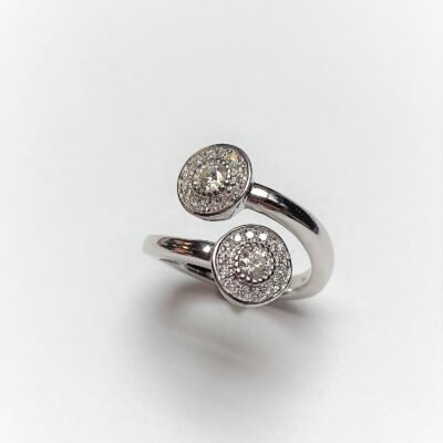 UB10320FW53 - 14K White Gold Ring