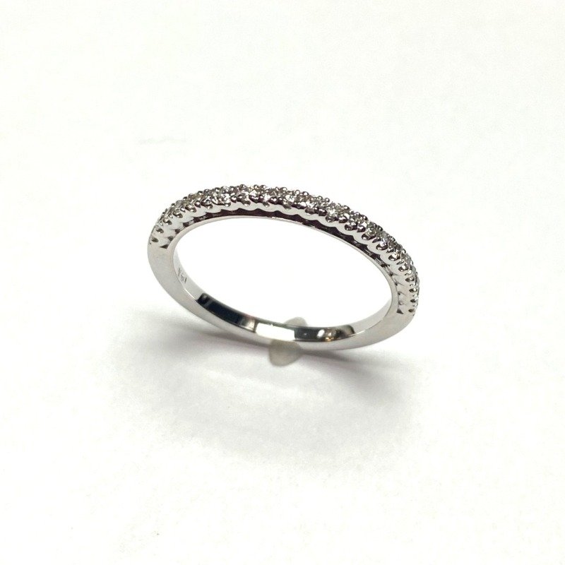 UB10321LW - 14K White Gold Wedding Band