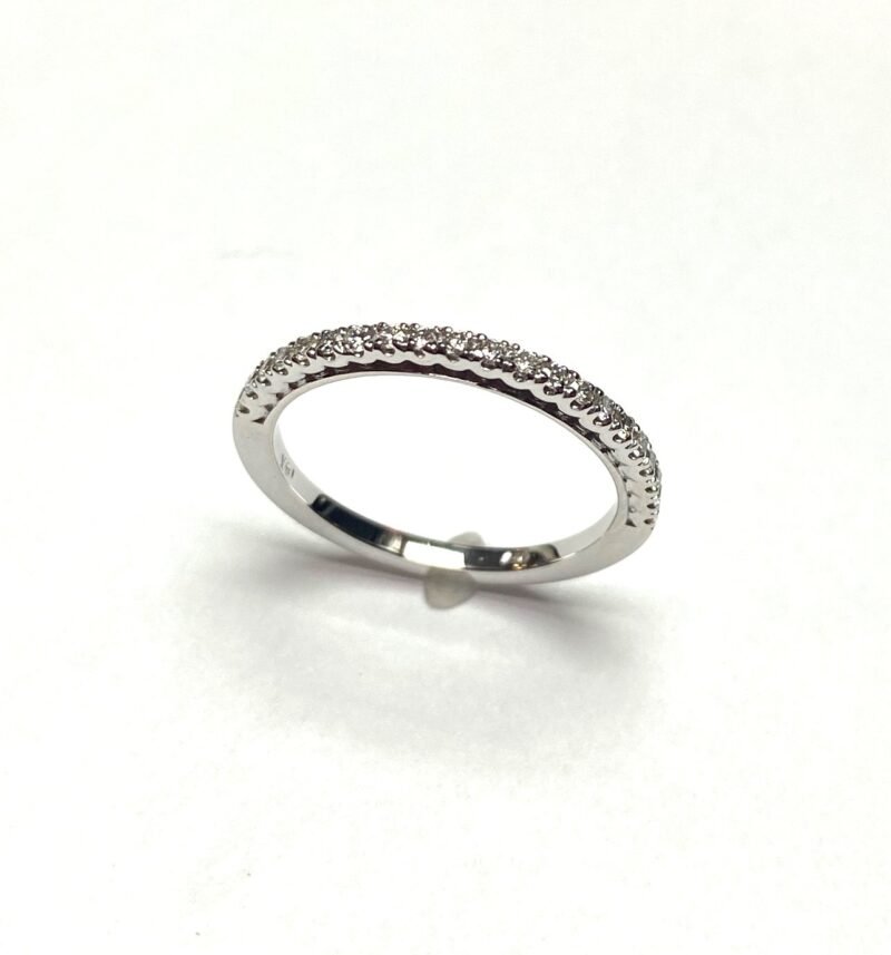 UB10321LW - 14K White Gold Wedding Band