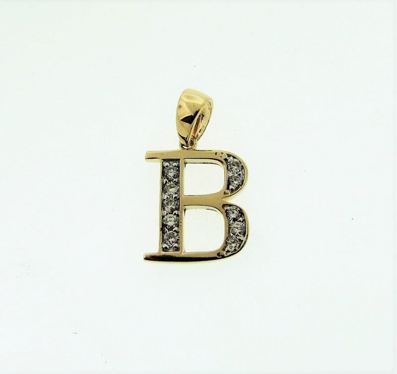 UB10347P-BY55 - 14K Yellow Gold Pendant