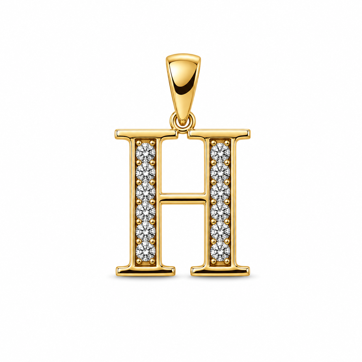 UB10347P-HY55 -14K Yellow Gold Pendant