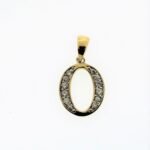 UB10347P-OY55 - 14K Yellow Gold Pendant