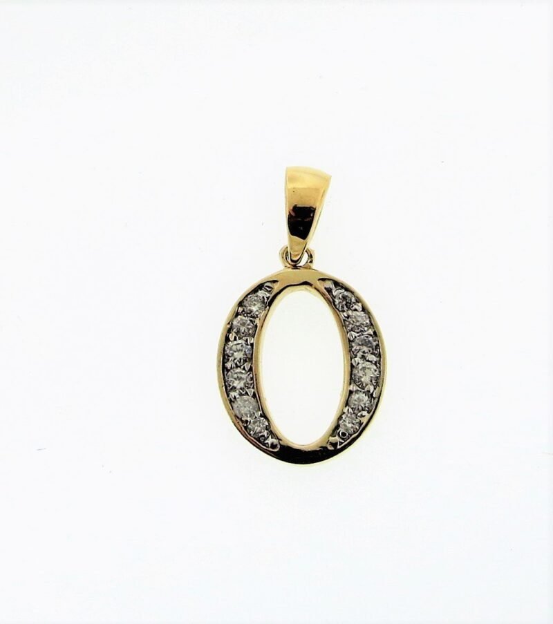 UB10347P-OY55 - 14K Yellow Gold Pendant