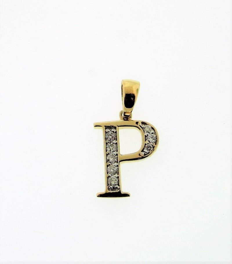 UB10347P-PY55 - 14K Yellow Gold Pendant