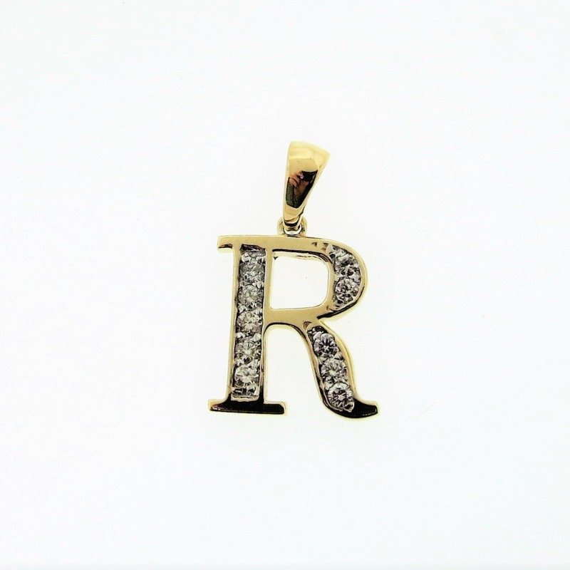 UB10347P-RY55-1 - 14K Yellow Gold Pendant