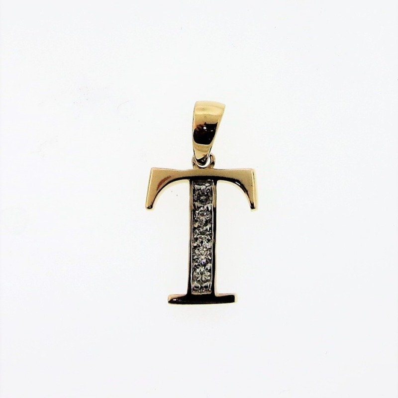 UB10347P-TY55 - 14K Yellow Gold Pendant