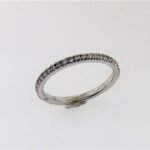 UB10351-1ETW53 - 14K White Gold Wedding Band