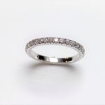 UB10351-2L-LW - 14K White Gold Eternity Band