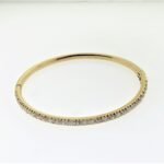 UB10368BBPY - 14K Rose Gold Bangle