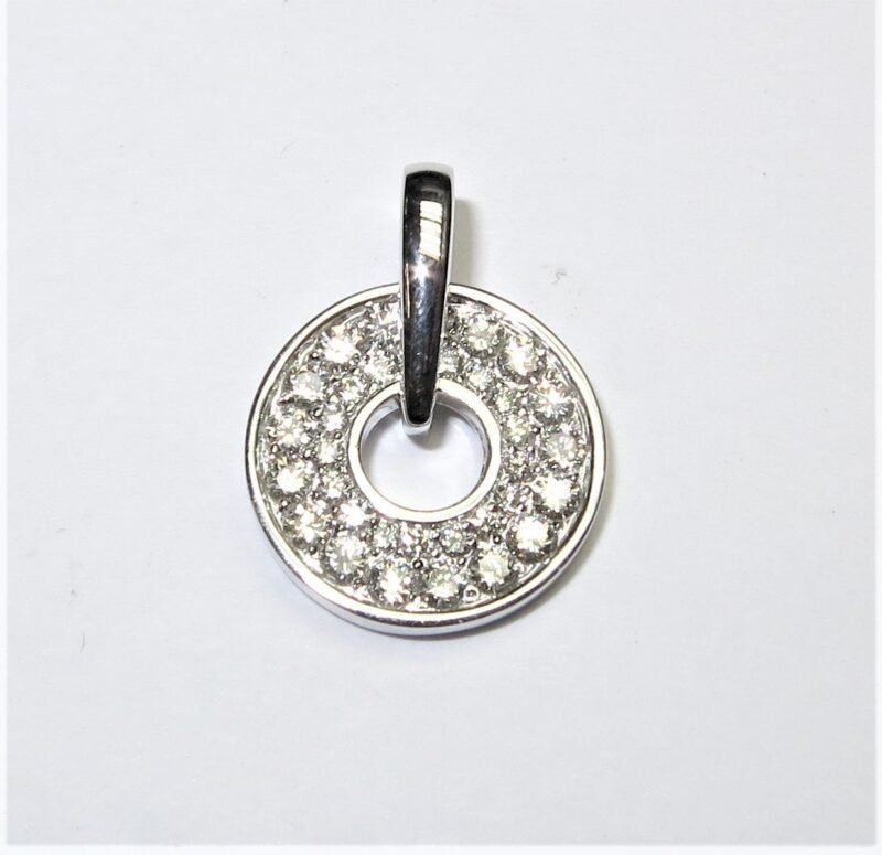 UB10395PW23 - 14K White Gold Pendant
