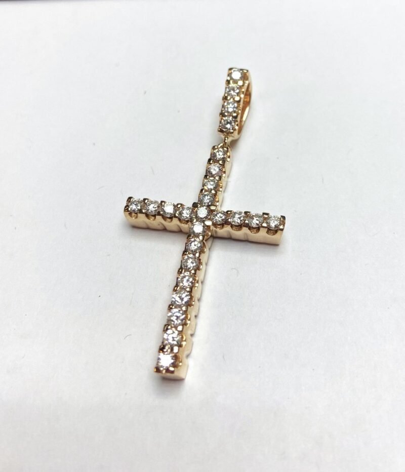UB10413-2RY23-2 - 14K Yellow Gold Cross Pendant