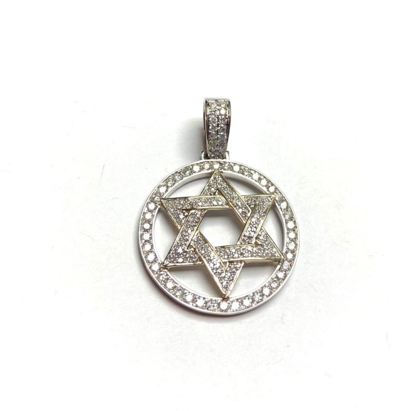 UB10433-7504WY - 14K Two Tones Gold Pendant