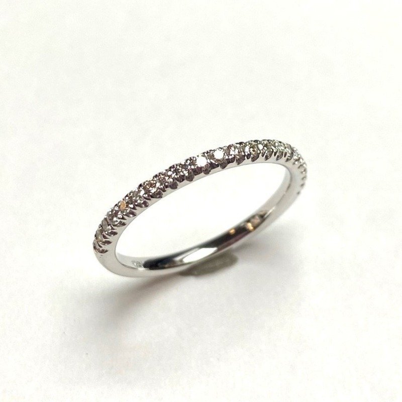 UB10446LTW - 14K White Gold Wedding Band