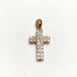UB10466PY - 14K Yellow Gold Cross Pendant