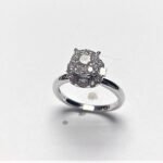 UB10469LSWBH - 14K White Gold Engagement Ring