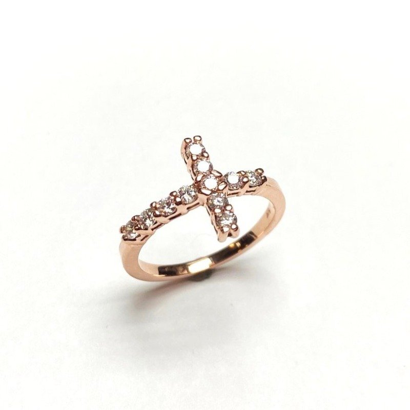 UB10475FP53 - 14K Rose Gold Ring