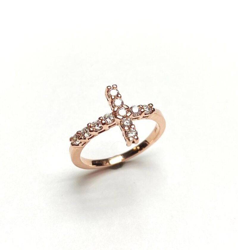 UB10475FP53 - 14K Rose Gold Ring