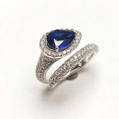 UB10490FWSA - 14K White Gold Ring