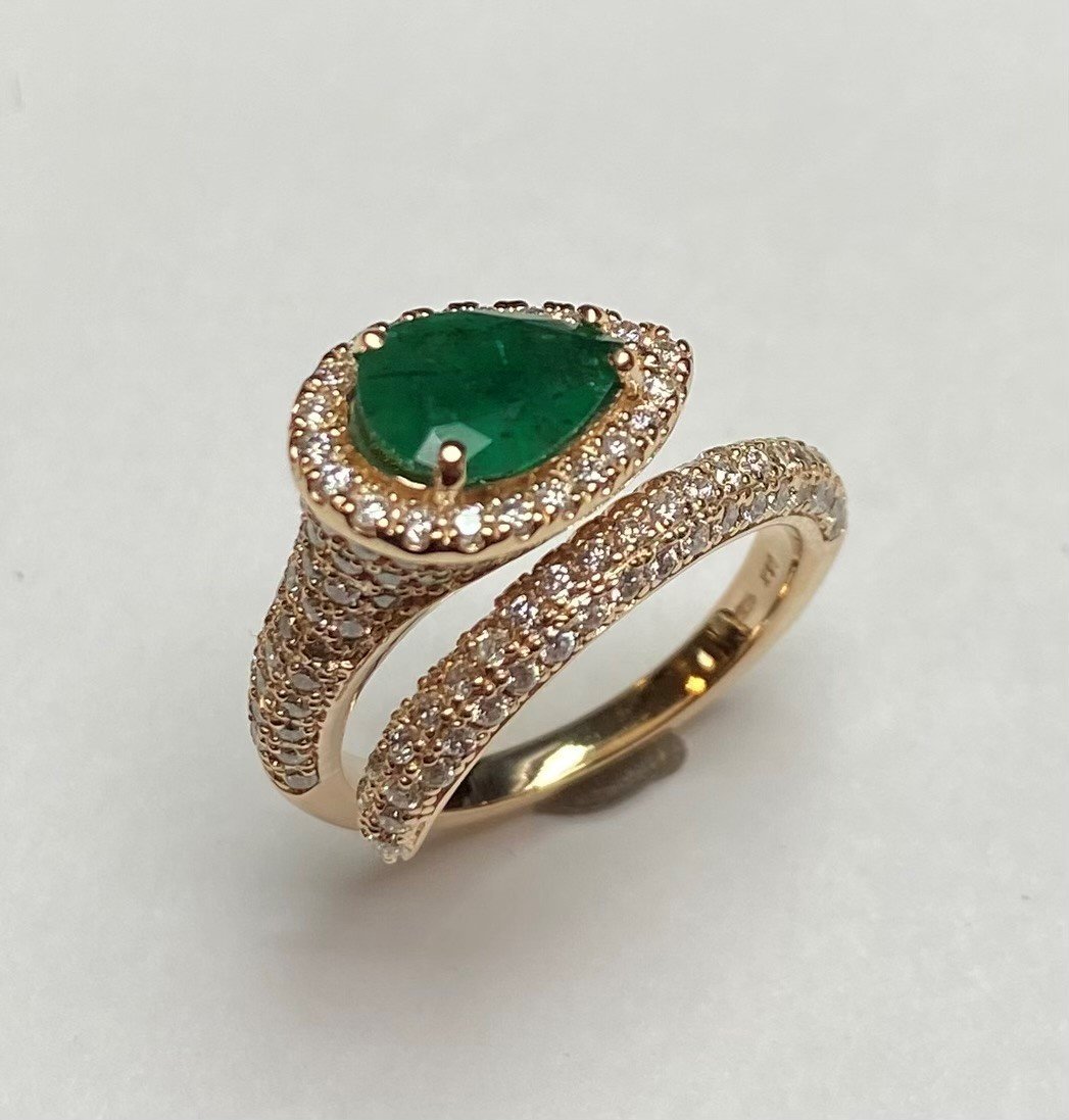 14K Yellow Gold Fashion Ring