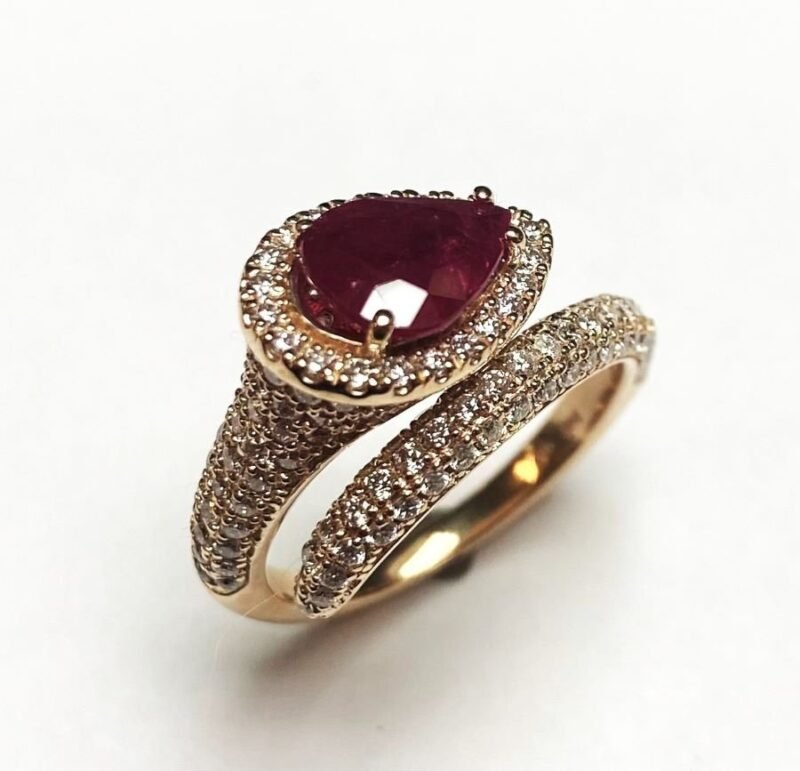 UB10490FYRU - 14K Yellow Gold Ring
