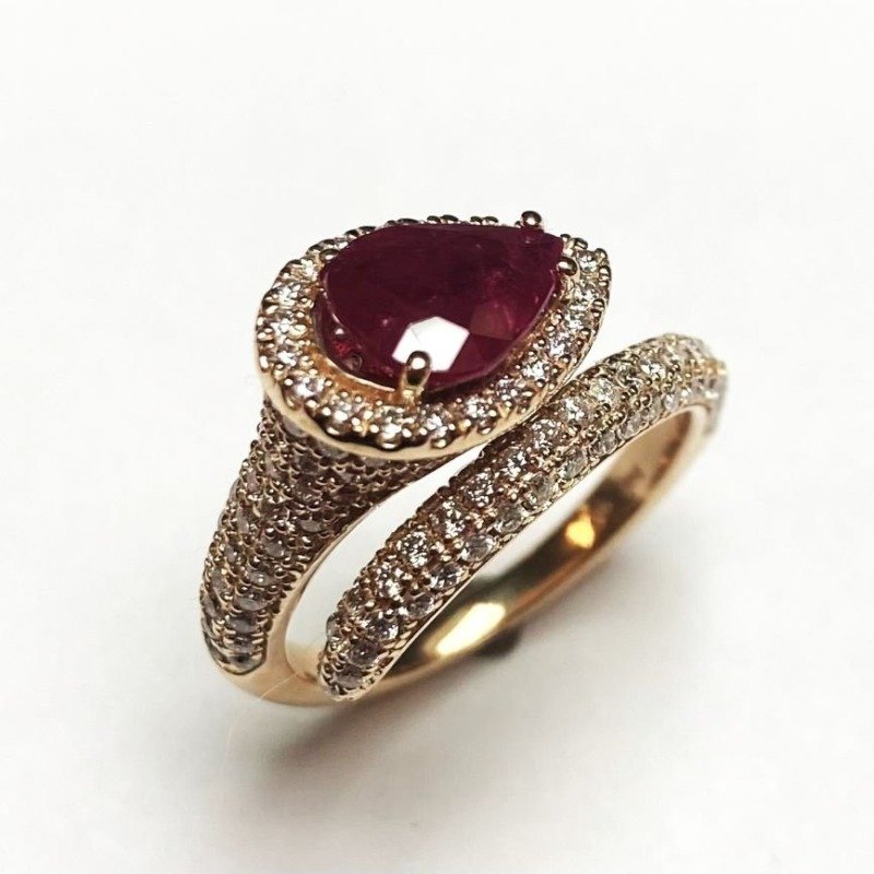 UB10490FYRU - 14K Yellow Gold Ring