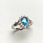 UB10507FWBT - 14K White Gold Ring