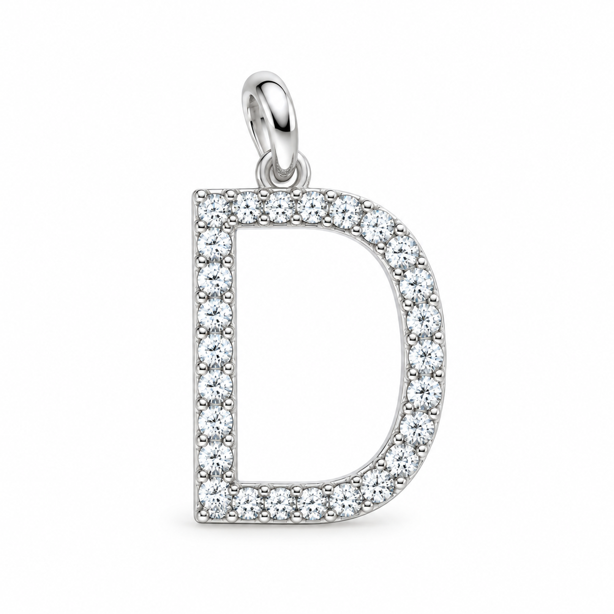 UB10511P-DW - 14K White Gold Pendant