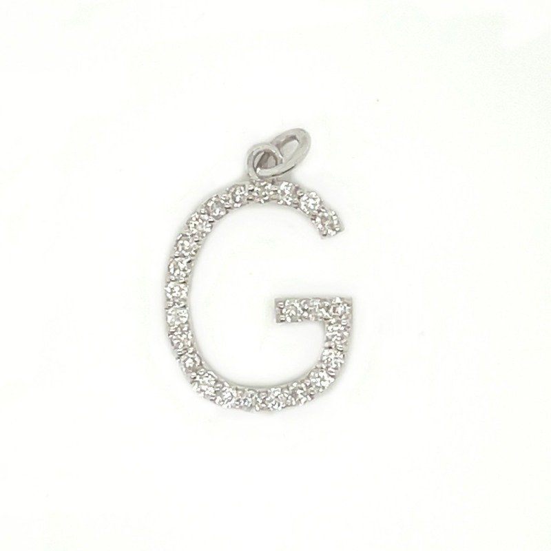 UB10511P-GW - 14K White Gold Pendant