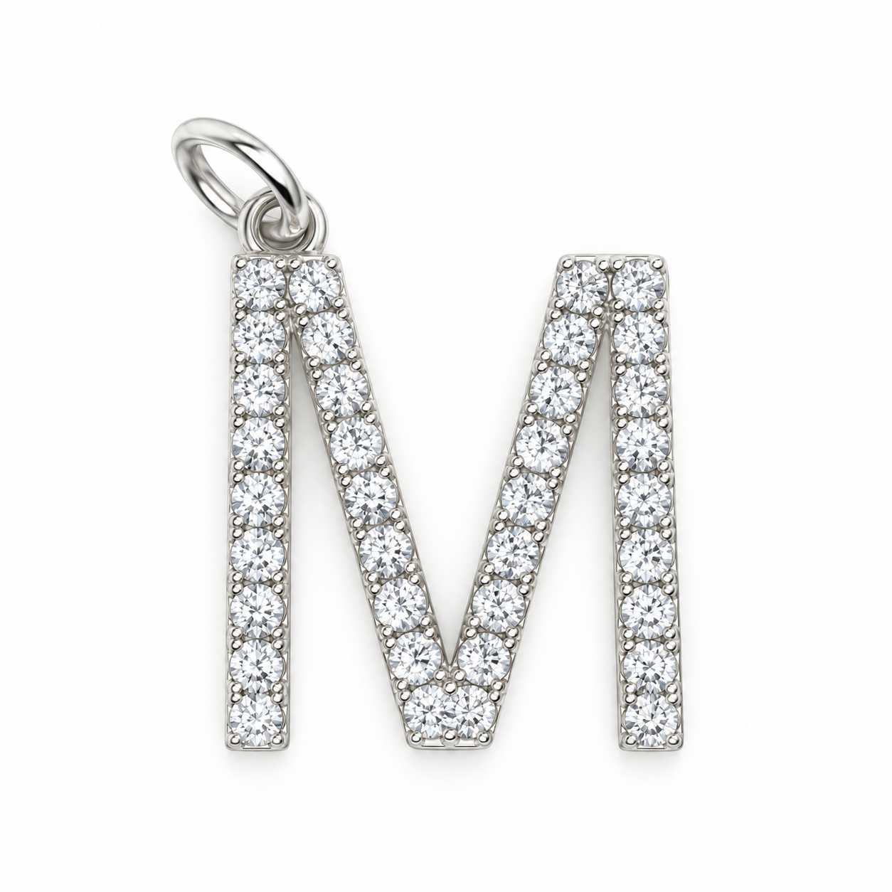 UB10511P-MW - 14K White Gold Pendant