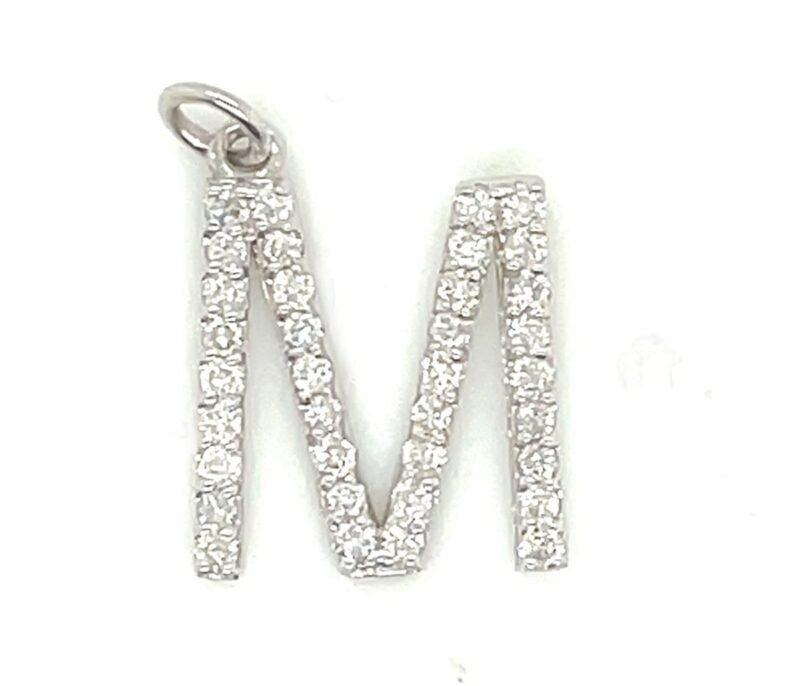 UB10511P-MW - 14K White Gold Pendant