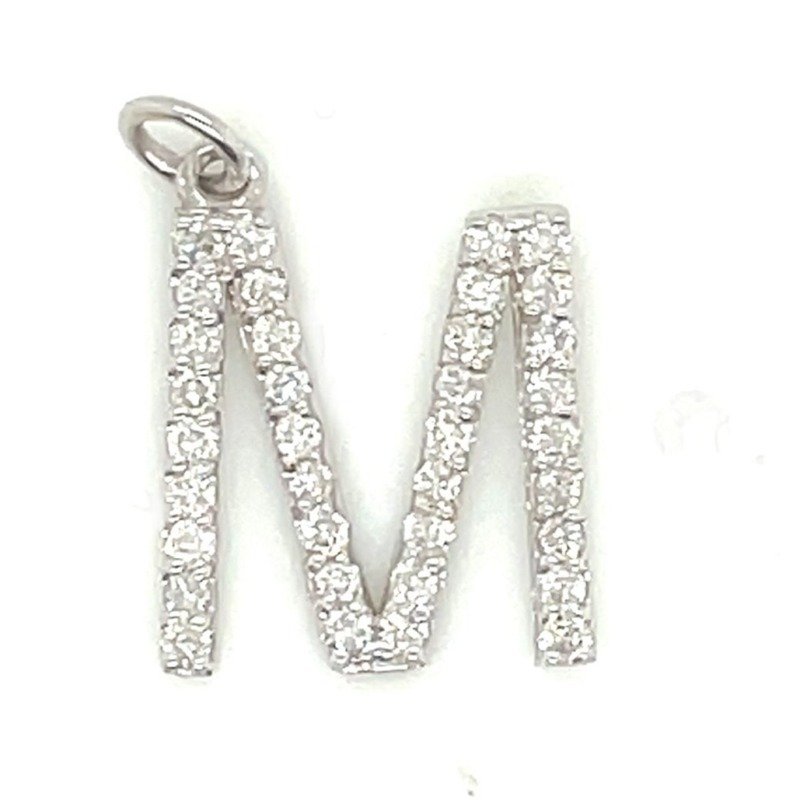 UB10511P-MW - 14K White Gold Pendant