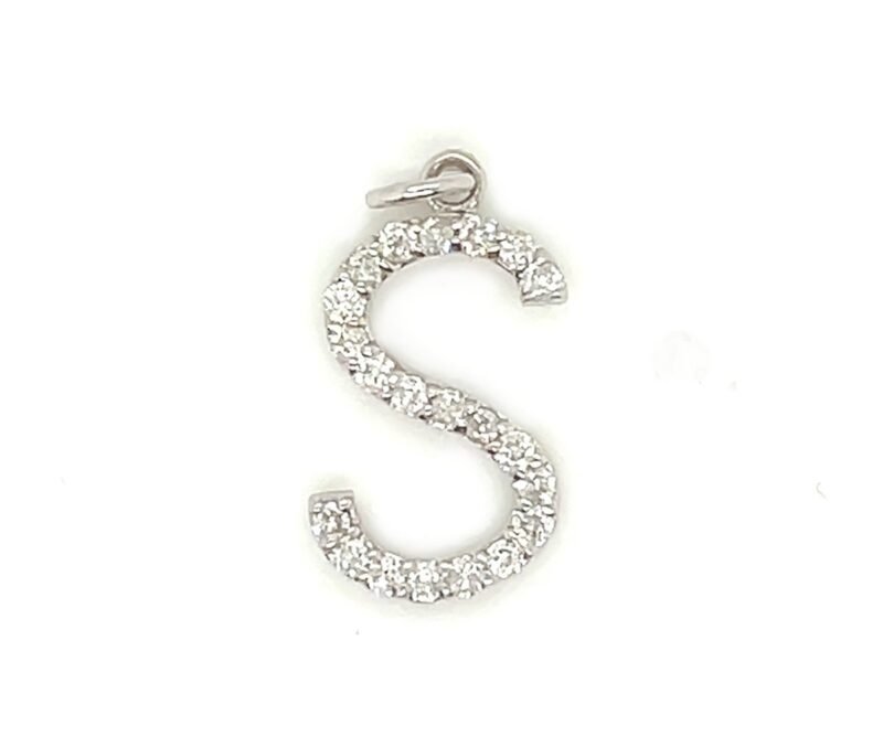 UB10511P-SW - 14K White Gold Pendant