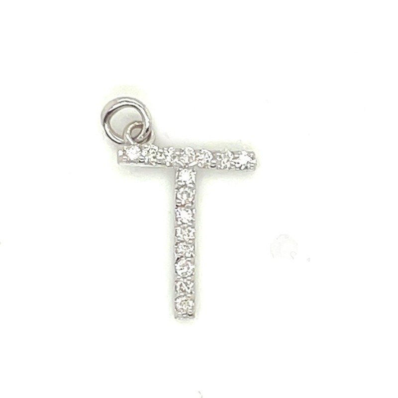 UB10511P-TW - 14K White Gold Pendant