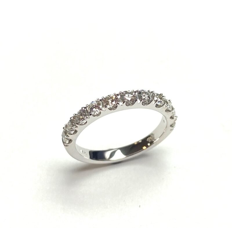 UB10545LW - 14K White Gold Wedding Band