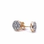 UB10553EKD10Y - 10K Yellow Gold Stud Earrings